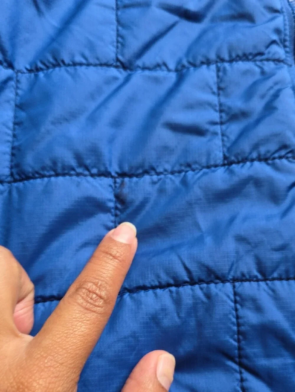 Patagonia Bright Blue Quilted Jacket